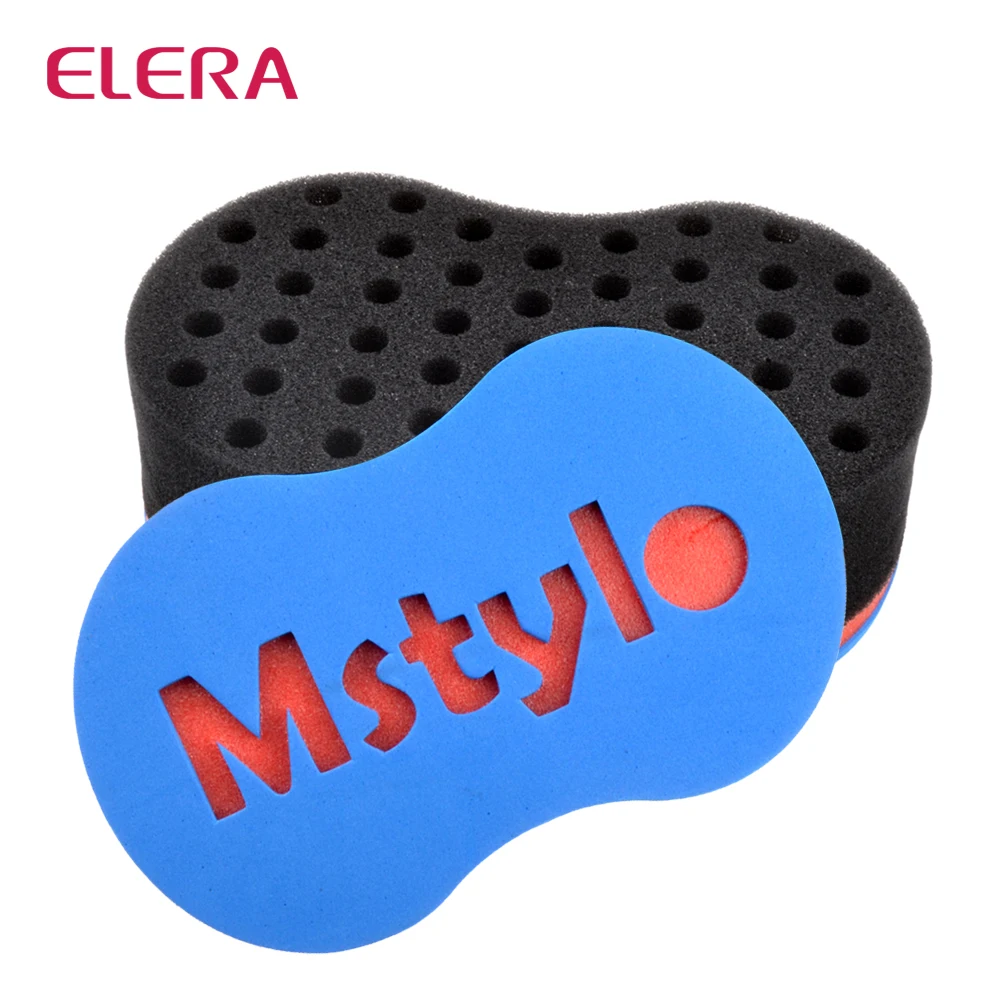 ELERA волшебное плетение волос машина бигуди губка щетка для натуральных