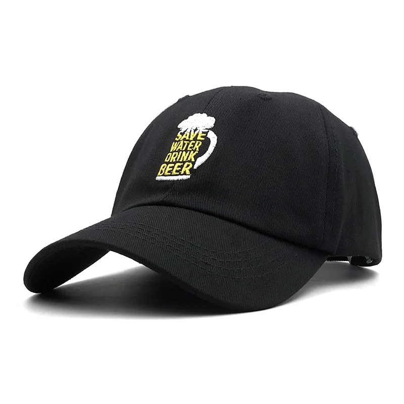 Бейсболка Мужская/Женская Регулируемая из 100% хлопка с вышивкой | Аксессуары для