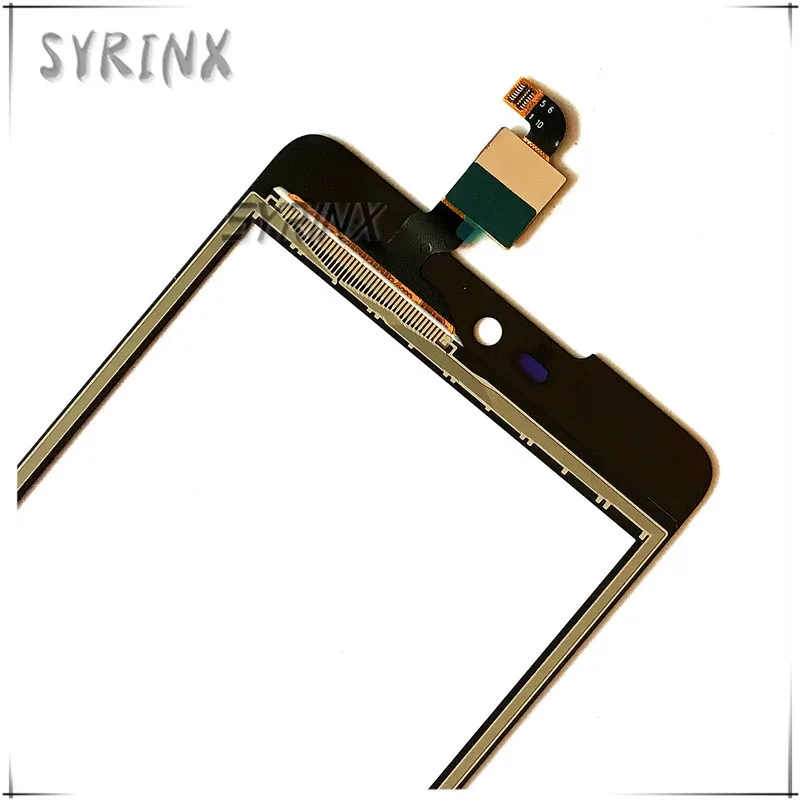 Syrinx с 3M наклейками 5," сенсорный экран сенсор для Micromax Canvas Selfie 2 Q340 сенсорный экран дигитайзер передняя стеклянная панель объектива
