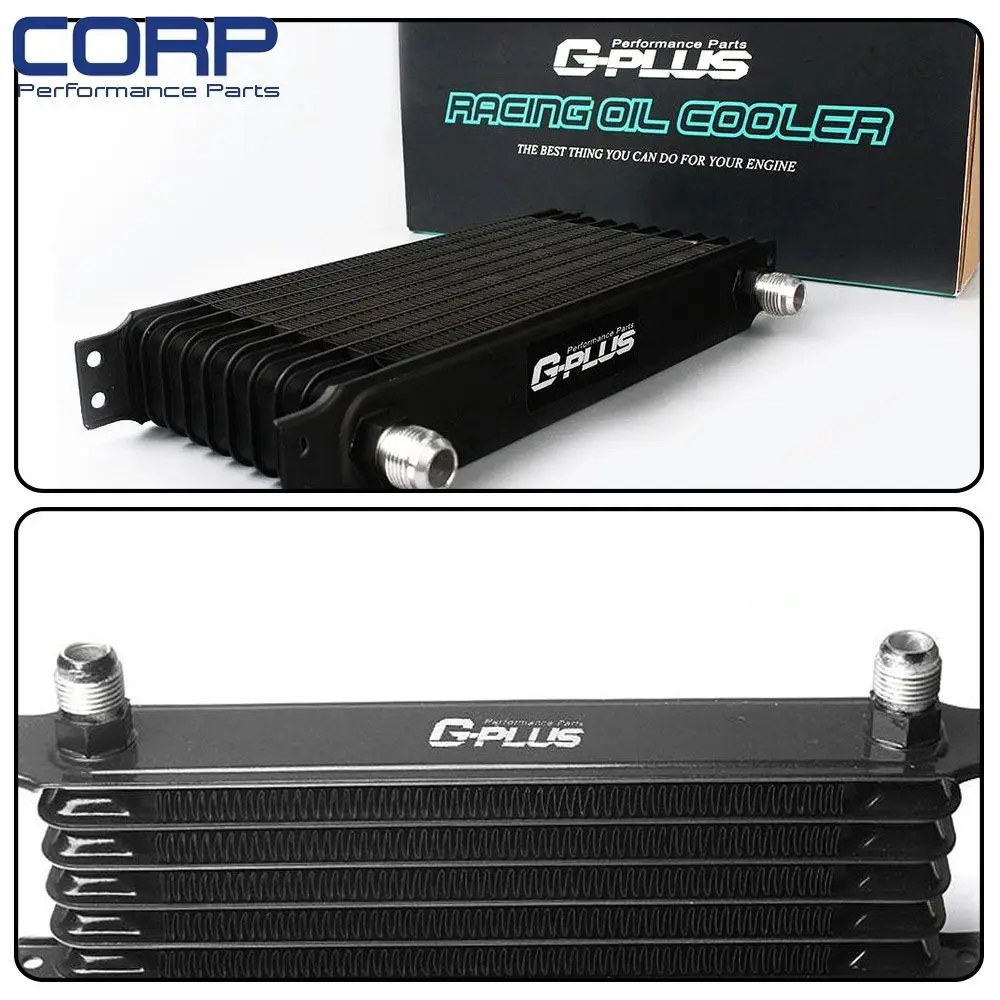 Gplus 15 ряд термостат адаптер Двигатели для автомобиля гонки масляный радиатор