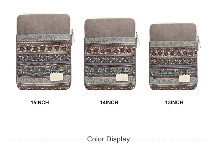 Одежда высшего качества Холст Laptop Sleeve Планшеты случае Тетрадь Защитная крышка для 13 дюймов Портфели для 13.3 Microsoft Surface Pro 3