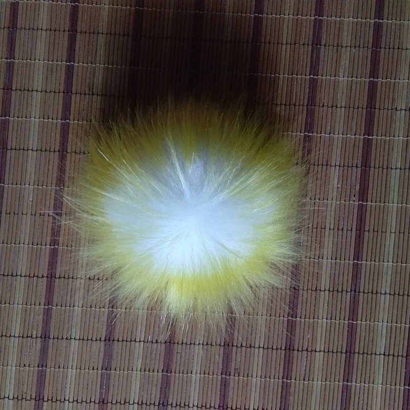 Высота каблука 10 см Искусственный Pom Радуга Цвет помпон из искусственного меха