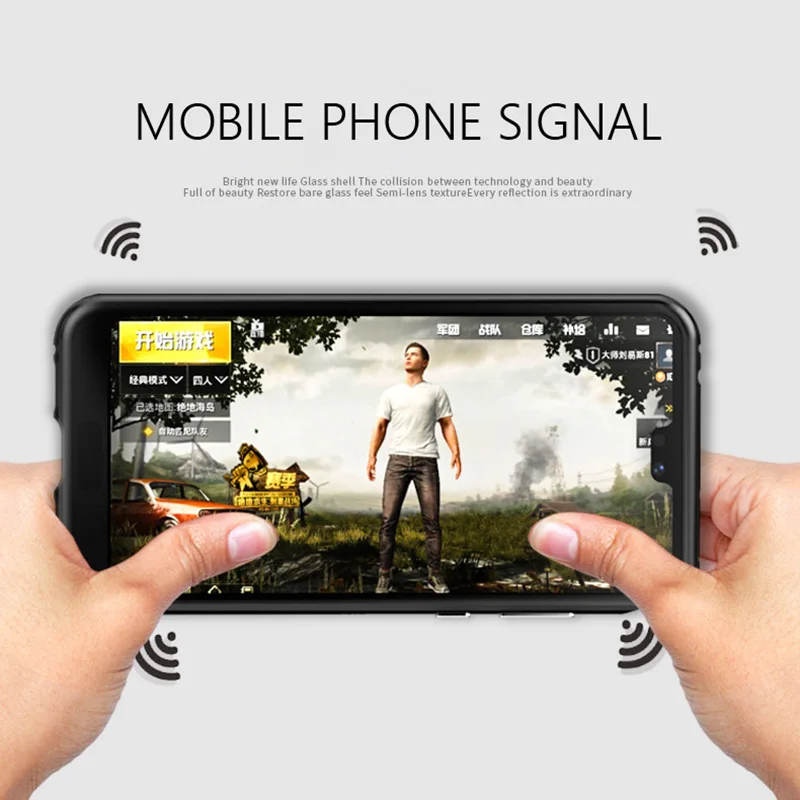 Металлический магнитный стеклянный чехол для Huawei P20 P20Pro закаленное стекло пленка