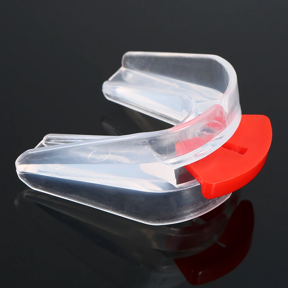 Футбол двойной брекеты мундгард взрослых Спорт Рот гвардии для футбольного