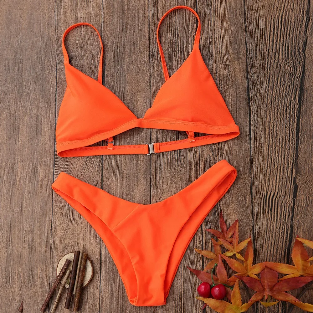 Сексуальный купальник для женщин девочек бикини 2019 на бретельках пуш ап