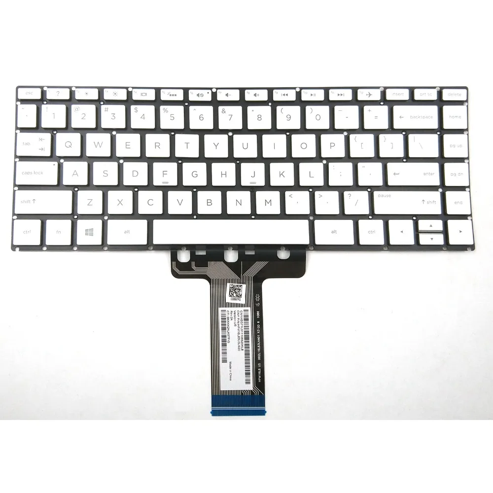 Новая клавиатура для ноутбука HP Envy 14 J J000 J100 J153CA J157CA серебристая с подсветкой