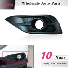 Capqx ПТФ в Передний Бампер Обложка Отделка капюшона для Honda CR-V таможенный приходной ордер 2012 2013 RM1 RM2 RM3 RM4 противотуманной фары крышка рама противотуманной фары