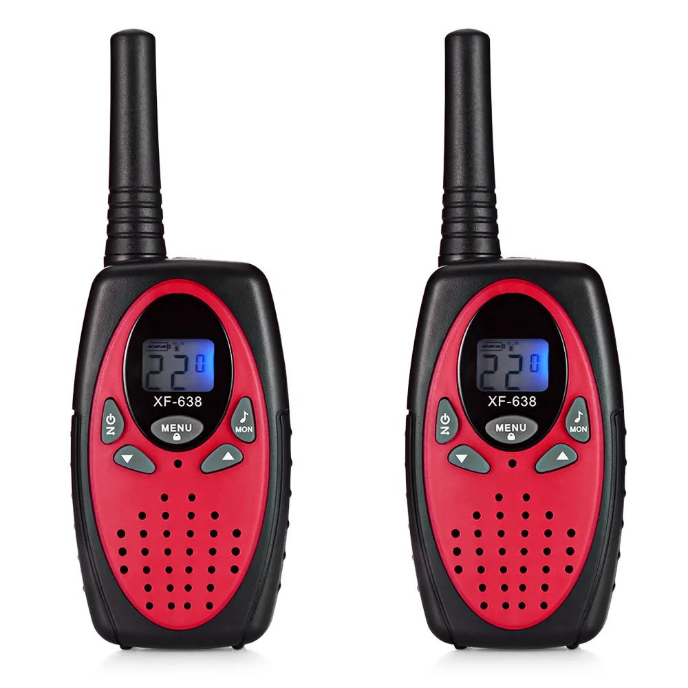 Red Fox 2 шт. XF-638 22 канала переносной штатив для иди и болтай Walkie Talkie дети Портативный 2 Way трансивер - Цвет: Red Fox