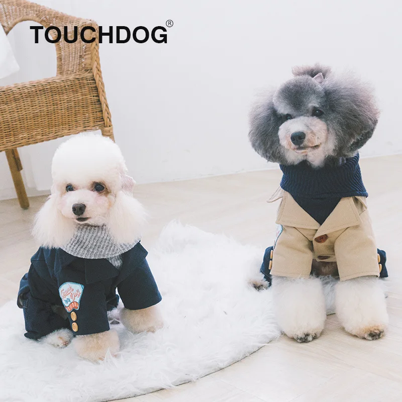 Осень и Новинка зимы Узор Животные Одежда тактика Шнауцер малого размера собаки