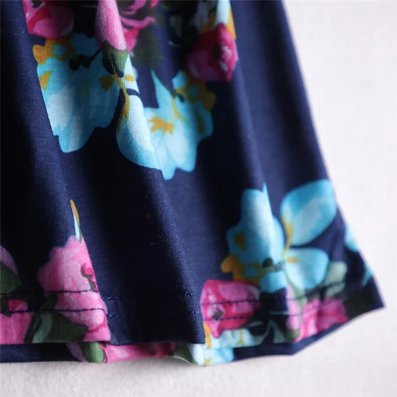 Одинаковые платья для мамы и дочки одежда в полоску родителей детей E030 2019 | Мать