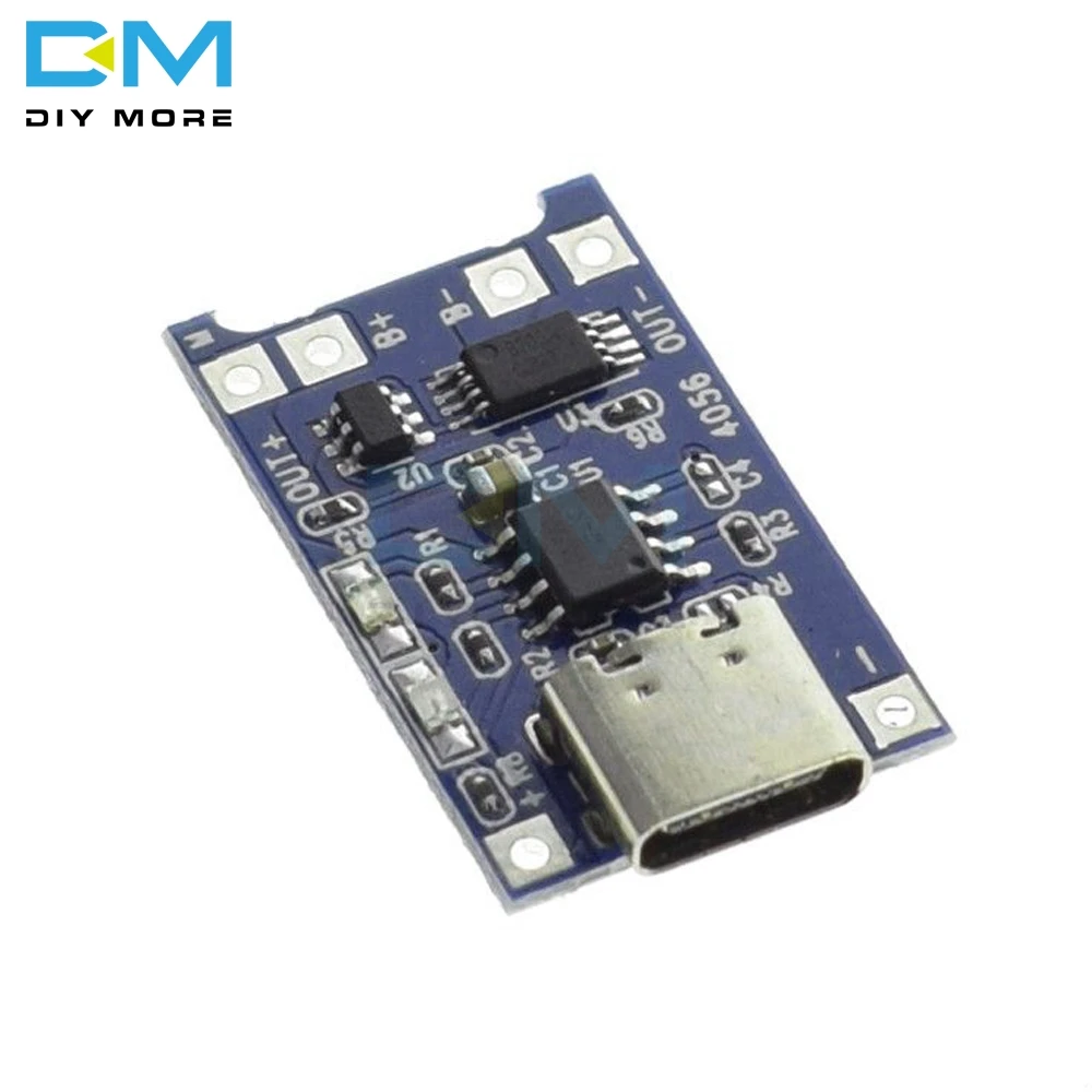 10 шт. Type c/Micro/Mini USB 5 в 1 А литий ионный аккумулятор 18650 TC4056A зарядная плата модуль