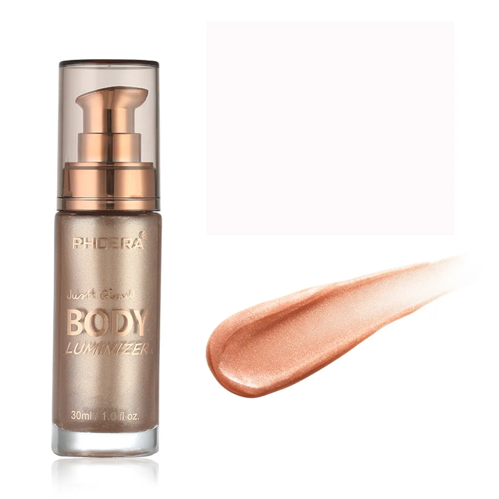 PHOERA Body high gloss milk Body luminizer контур для лица Shimmer Body Shimmer Make Up Liquid Brighten Body high gloss milk J24