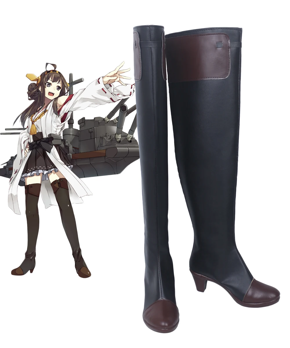 Обувь для косплея Kantai Collection Kongou, обувь для косплея Kongou, обувь на заказ