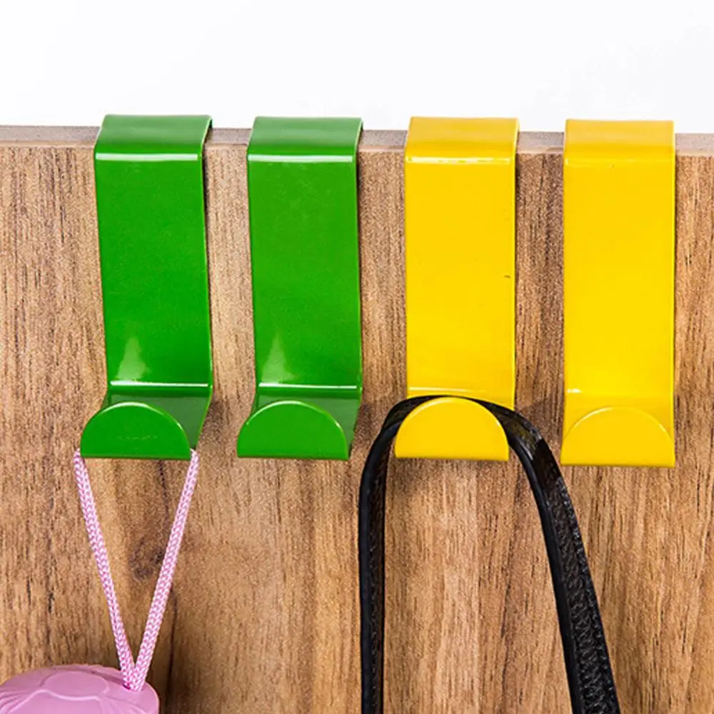 Нержавеющая сталь выдвижной ящик шкафа крючки 2 шт./компл. вешалка для одежды