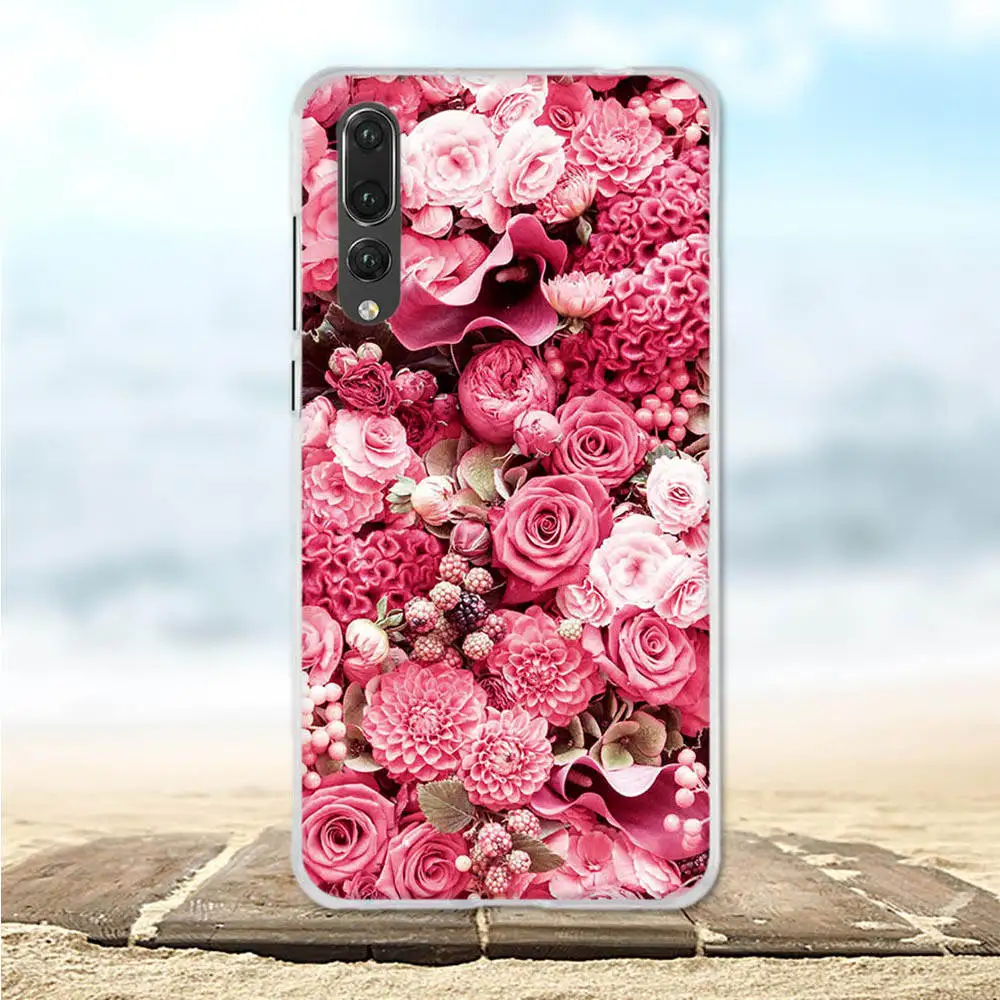 Чехлы для телефонов Huawei P20 Pro окрашенный защитный чехол милый силиконовый из тпу