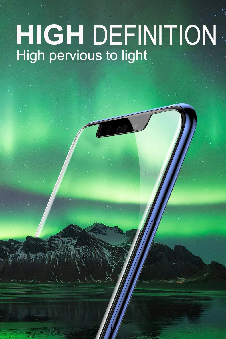 UV Glue Sceen Protector For Huawei P30 Pro Liquid UV Tempered Glass For Mate 20 Pro P20 Honor 20 9X 8X Nova 5 Pro