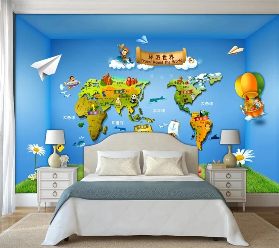 Обои на заказ 3D обои для детской комнаты домашнего декора | Обустройство дома