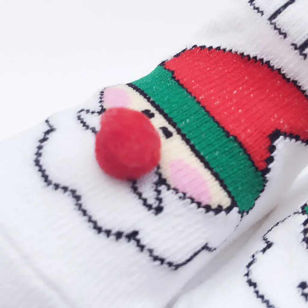 Носки для малышей носки мальчиков и девочек сетчатые кружевные рождественские