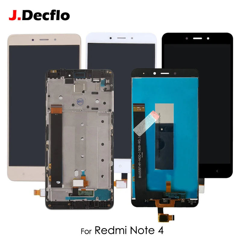 Оригинальный ЖК дисплей для Xiaomi Redmi Note 4 Hongmi Note4 сенсорный экран дигитайзер с