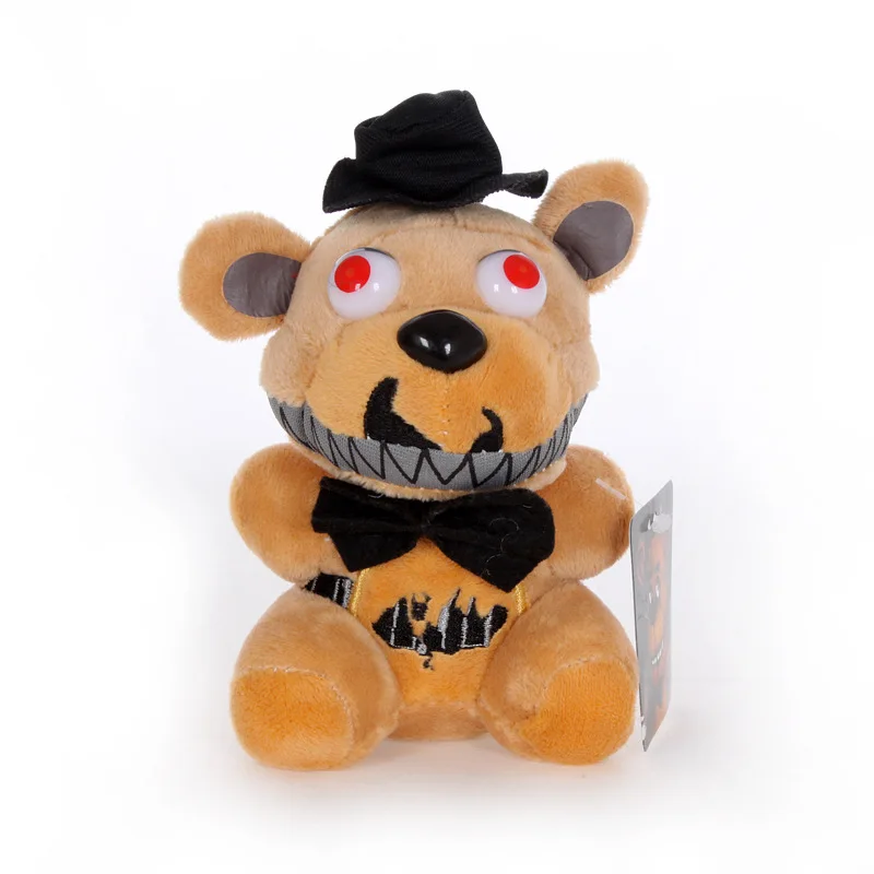 18/28 см Five Nights At Freddy's» «пять ночей у Фредди» с рисунком персонажей из игры «пять ночей в Фредди» плюшевые игрушки милый медведь Фредди Фокси» из мультфильма для мальчика, Бонни и Чика плюшевые игрушки куклы для детей, подарки