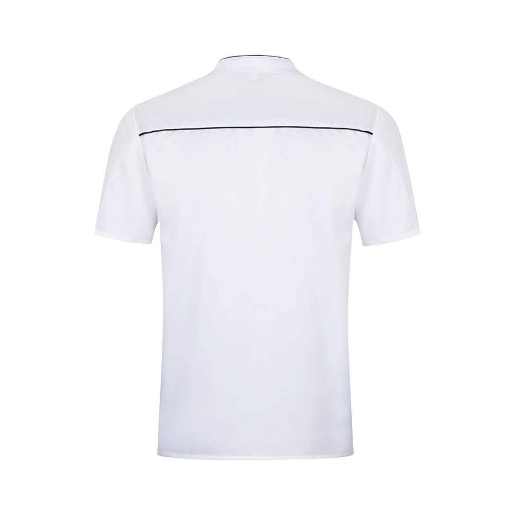 Унисекс униформа шеф повара рабочая одежда Вечерние дышащая рубашка унисекс