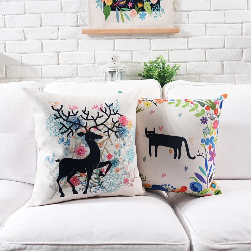 Скандинавский цветок Anadem буквы алфавита диванная скамейка декоративная подушка