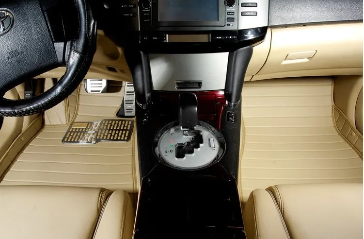 Коврики лучшего качества! Специальные автомобильные коврики для Ford Explorer 7 мест-2011 водонепроницаемые Автомобильные ковры для Explorer