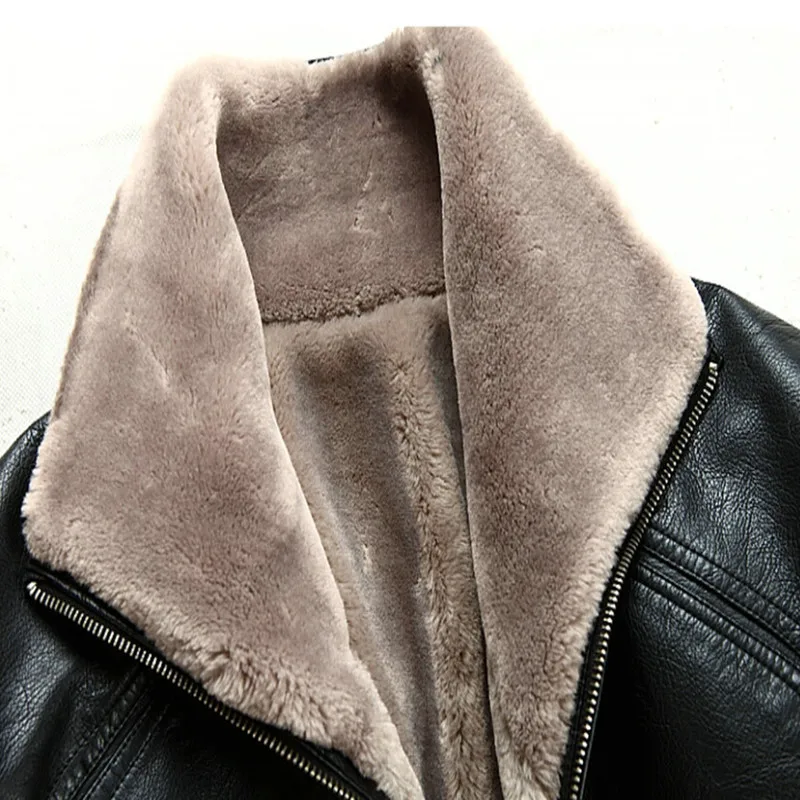 Бесплатная доставка Коллекция 2015 года экспорт в Россию зимняя плотная кожаная