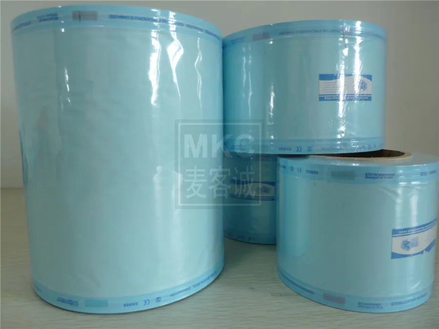 

7.5cm * 200m Blue Top Quality Sterilization Bag Sterilization Dialysis Disinfection of Dental Sealer Bag