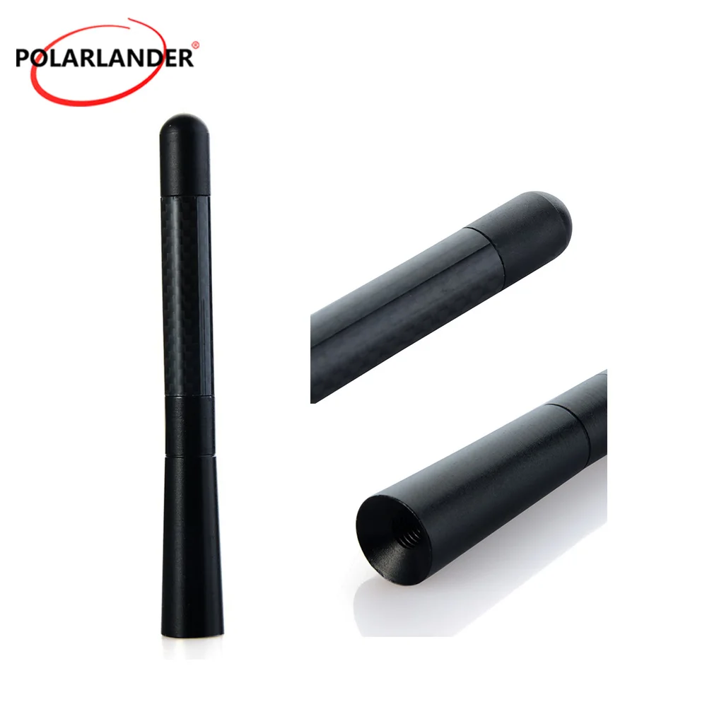 Carbon Fiber Short Radio Polarlander Antenna for Ford P/eugeot For Citroen VW Opel Astra Skoda Toyota Corolla | Автомобили и