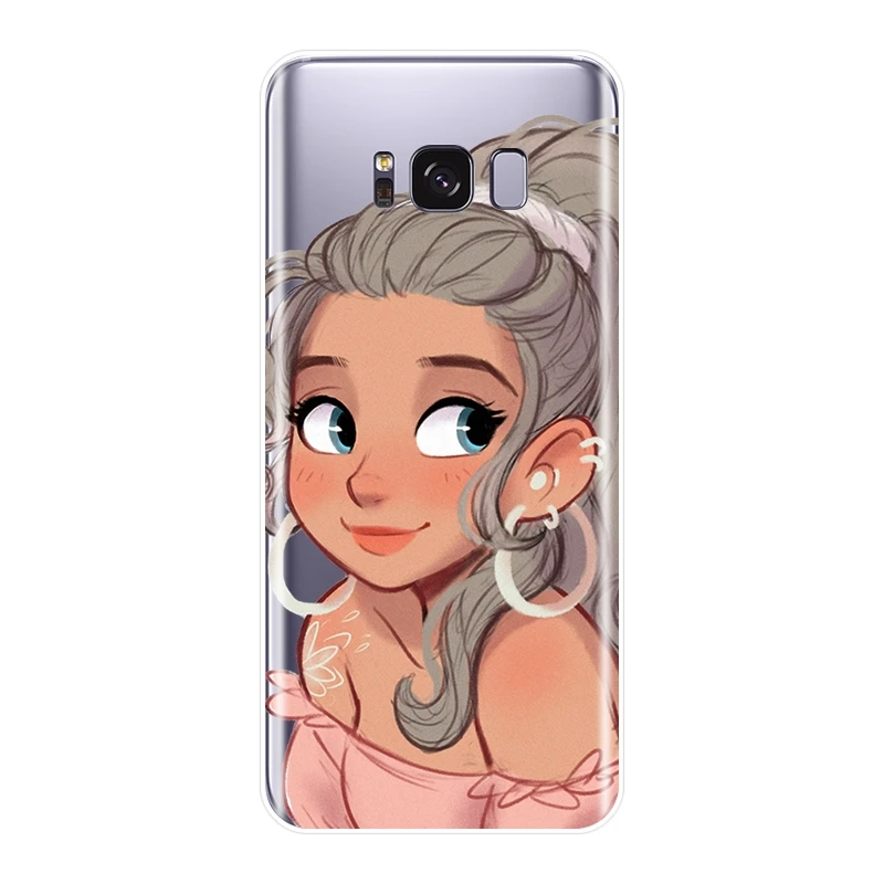 Чехол для телефона Samsung Galaxy Note 9 8 5 4 Kawaii Girl Kpop силиконовая Мягкая задняя крышка S5 S6