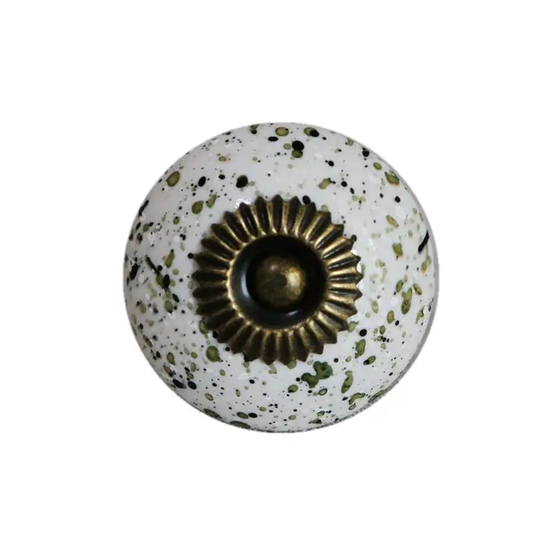 Керамический камень антикварная мебель ручка акриловая окрашенная Европейский