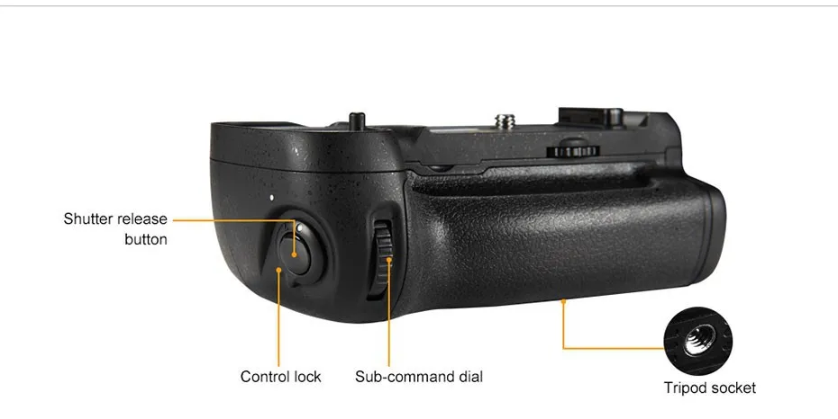 Pixel Vertax D16 вертикальный Батарейная ручка держатель для Nikon D750 DSLR Камера работать с EN-EL15 Батарея как MB-D16 MBD16 MB D16