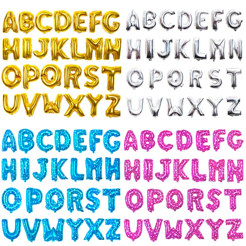 Бесплатная доставка 1 шт. 16 дюймов шары с днем рождения фольга буквы шарики для