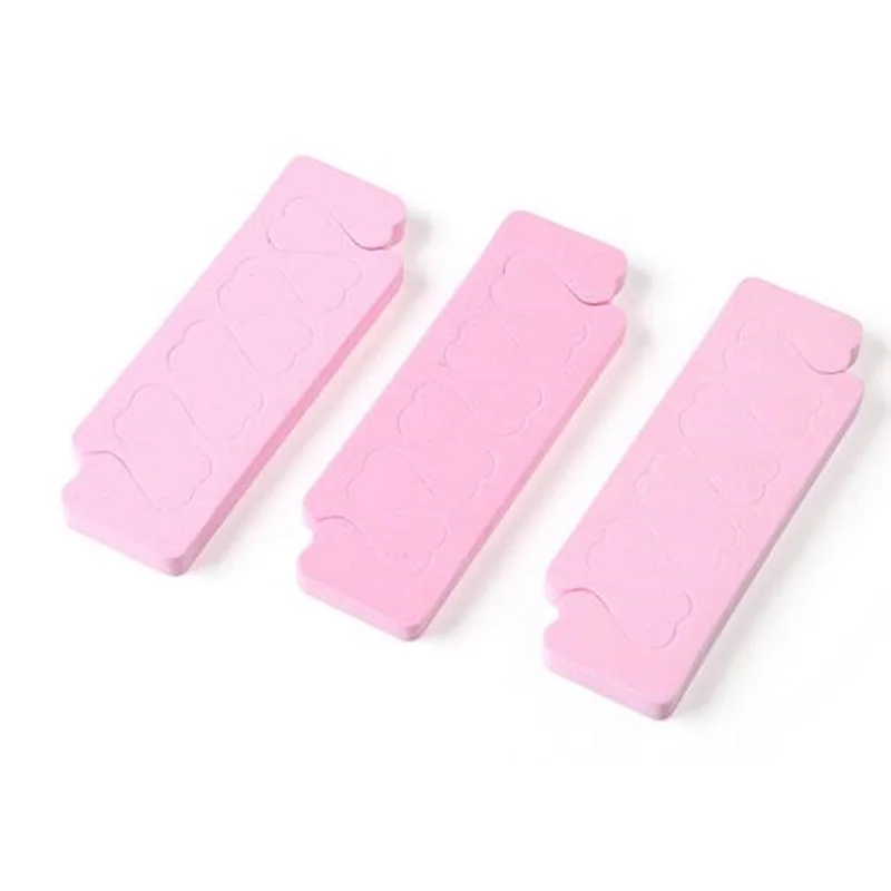 10 шт. мягкой губкой Toe пальцев Сепаратор пены акриловые УФ-гель для ногтей