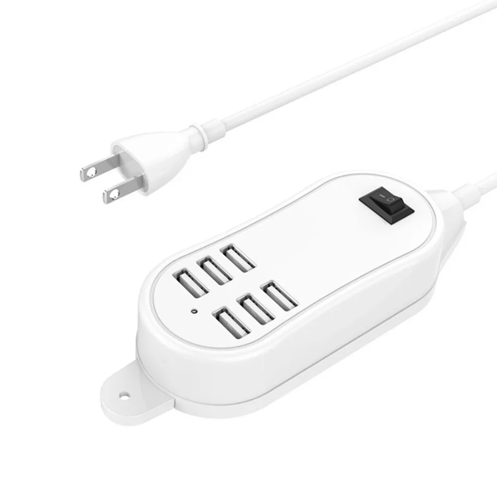 25 Вт/5А 6 usb портов для настольного телефона зарядное устройство AC зарядное устройство станция адаптер для мобильного телефона планшета