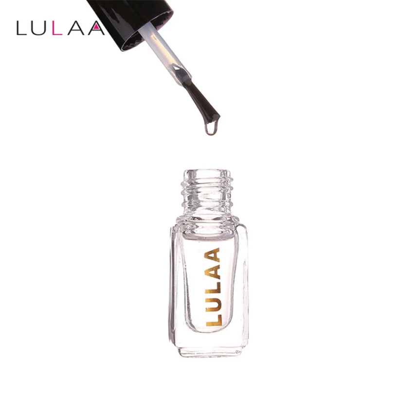 Lulaa Mini 5 мл волшебный супер гладкий блеск для ногтей полированная поверхность масло Топ длительный прозрачный эффект лак для ногтей обычный