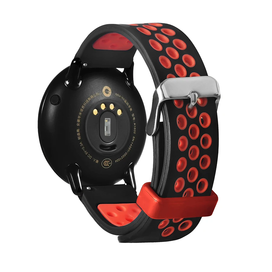 22 мм ремешок для Samsung Gear S3 Смарт часы Frontier/классический Galaxy 46 браслет Huami