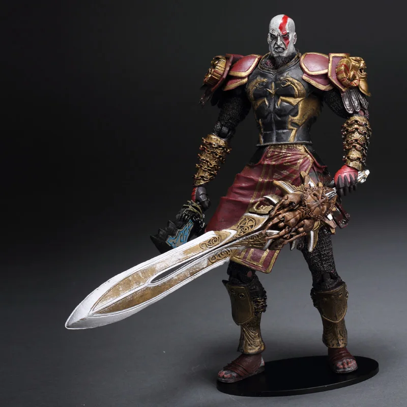 

High Quality NECA God of War 2 II Kratos in Ares Armor W Blades 7" PVC Action Figure Toys Doll Chritmas Gift Brinquedos