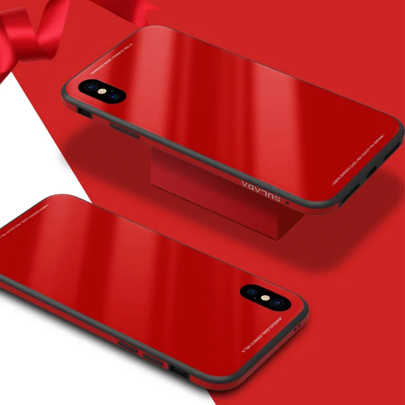 Aluminum Metal Bumper+ Tempered Glass Case For iPhone 11 Pro Max XS Max XR XS X 7 8 6 6S Plus Luxury Shockproof Back Cover