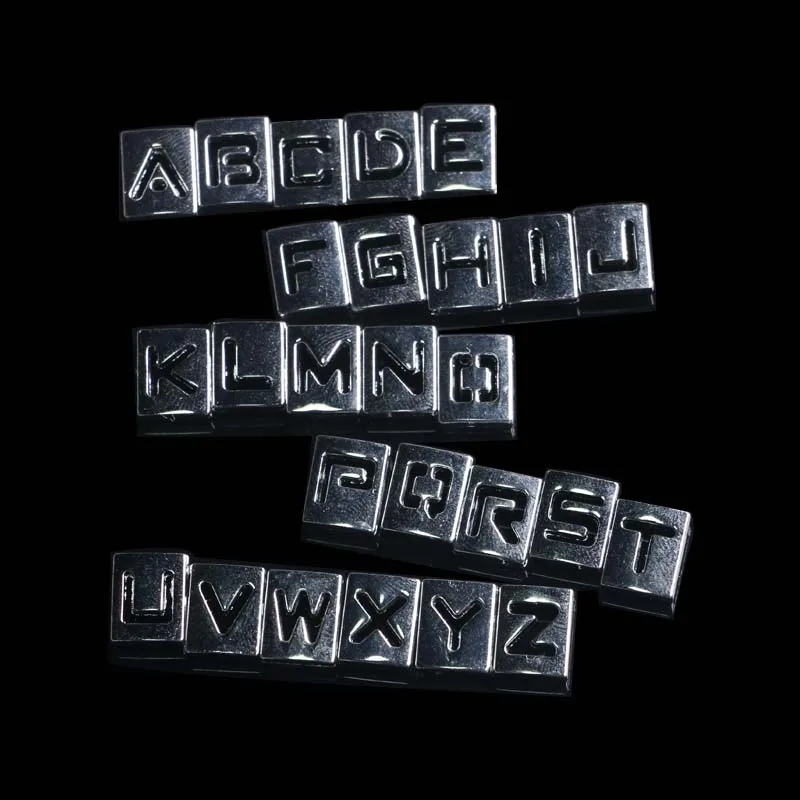 Литые алфавитные подвески ажурное ожерелье с надписью сделай сам красочные