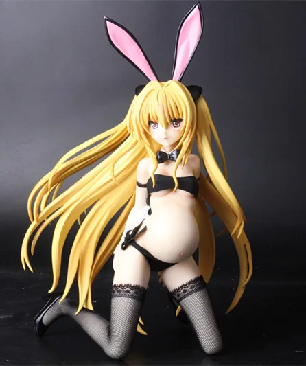 Японское аниме фигурки To Love-Ru Золотая тьма: Банни 1/4 фигурка девушки из аниме голые Аниме Фигурки игрушки модель