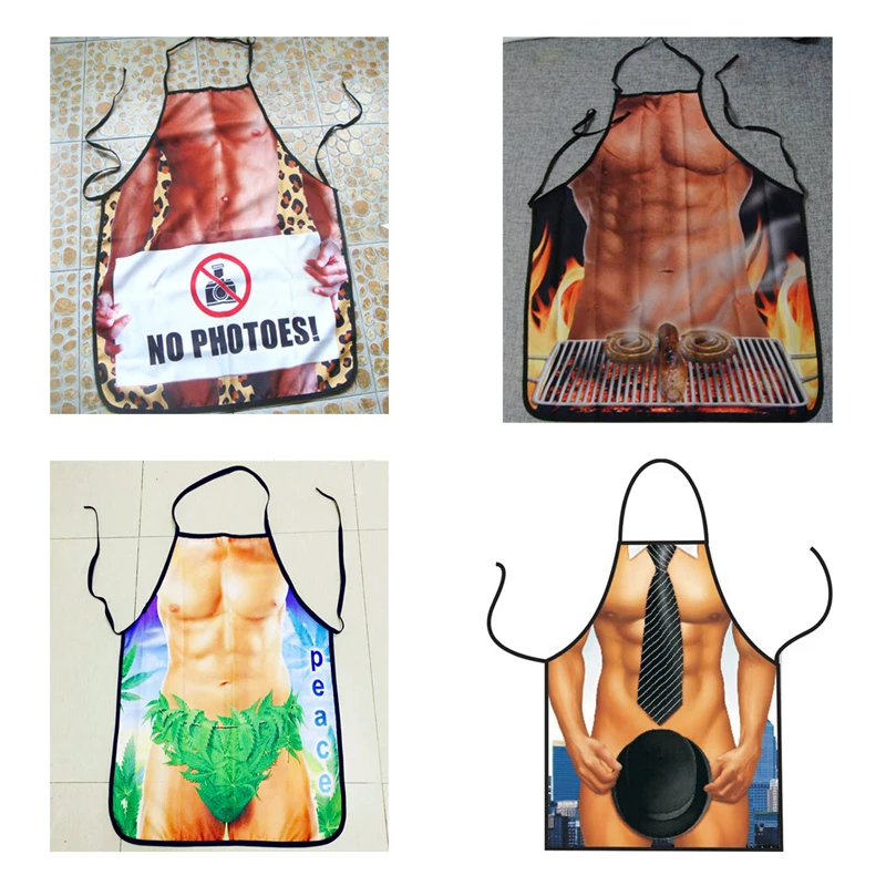 2018 Горячая Распродажа фартук для женщин и мужчин Сексуальная Новинка фартуки