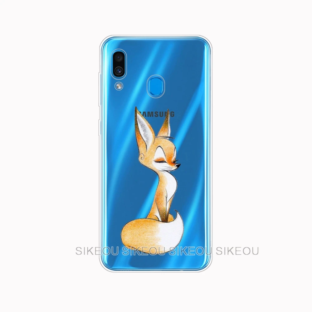 34650 Чехол для samsung Galaxy A30 чехол для телефона samsung A30 крышка samsung A30 30 SM-A305F A305F A305 с животными из мультфильмов - Цвет: 34650