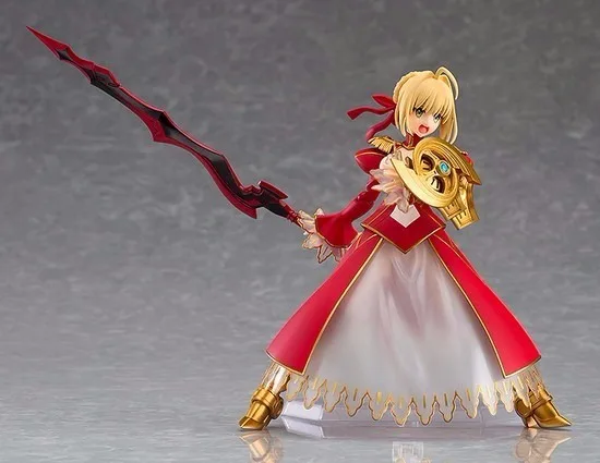 Fate/EXTELLA Figma 370 Нерон Клавдий фигурки саблей модель игрушки 21 см