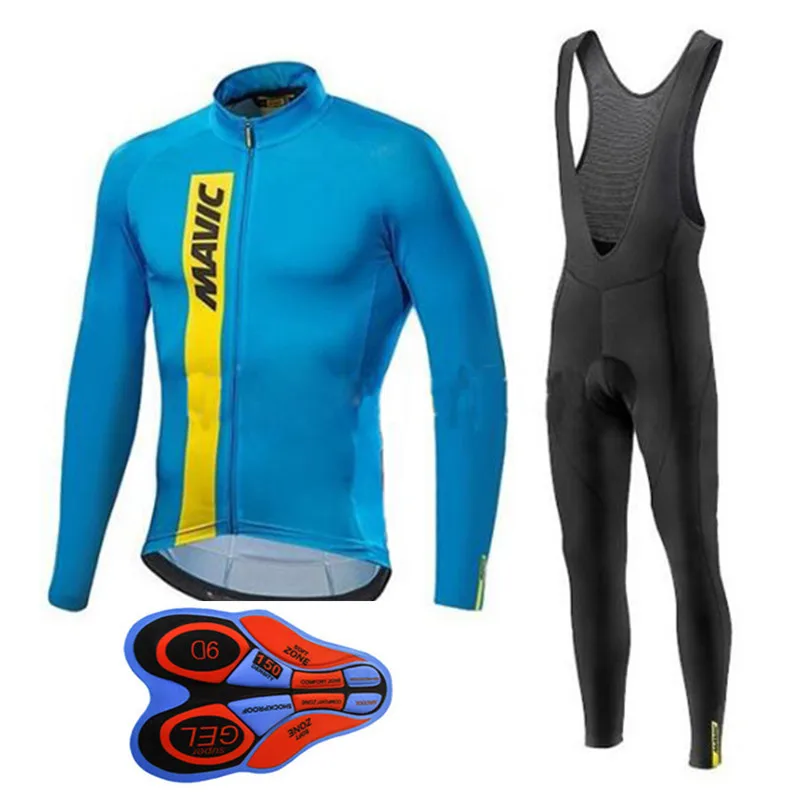 Morvelo длинный рукав Велоспорт Джерси Би велосипедная куртка велосипед ropa ciclismo hombre цикл трико брюки комплект - Цвет: cycling jersey 1