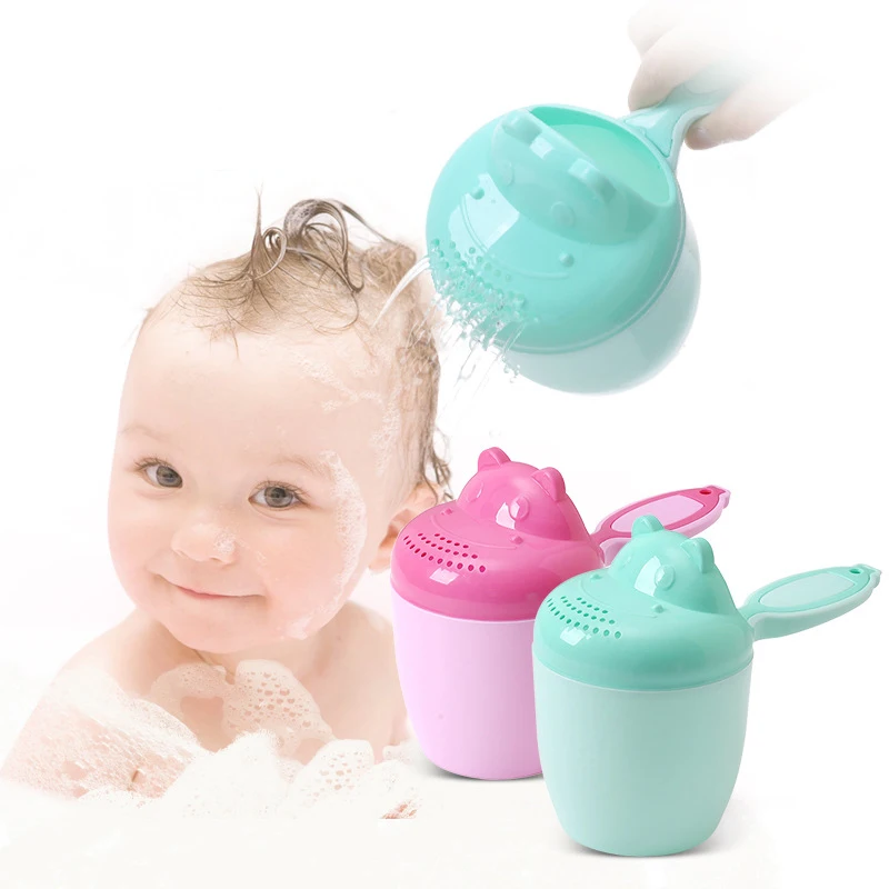 Новинка детский шампунь для ванны детские чашки мытья волос Мультяшные медведи