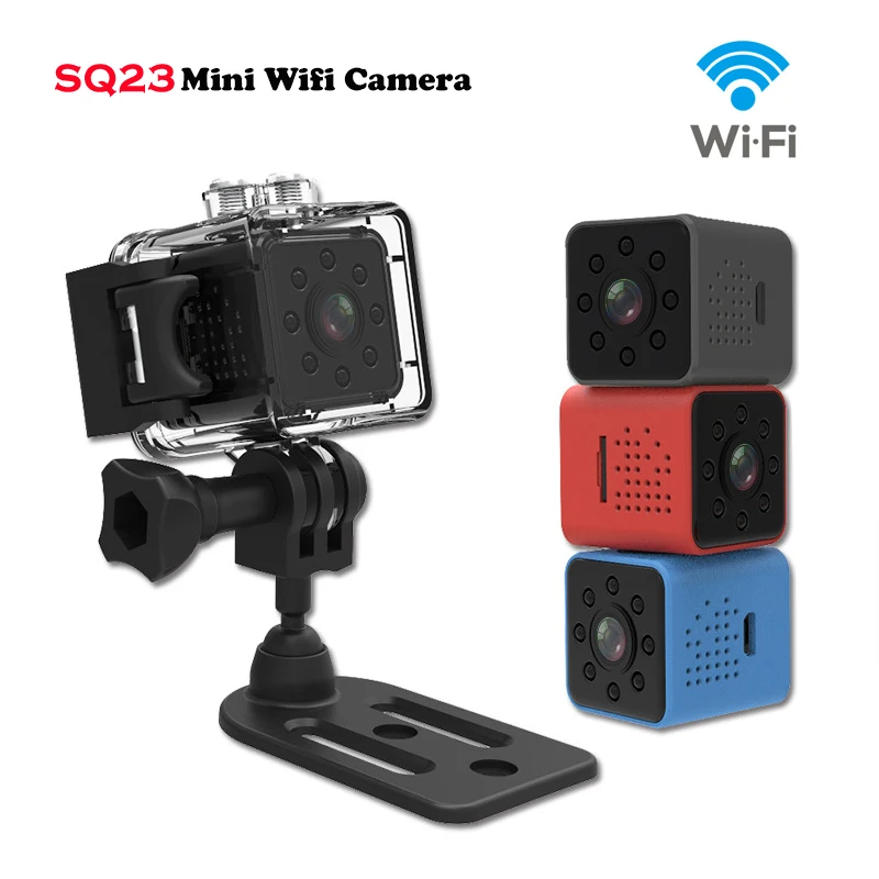Мини-камера SQ23 с Wi-Fi и ночным видением 1080P | Электроника