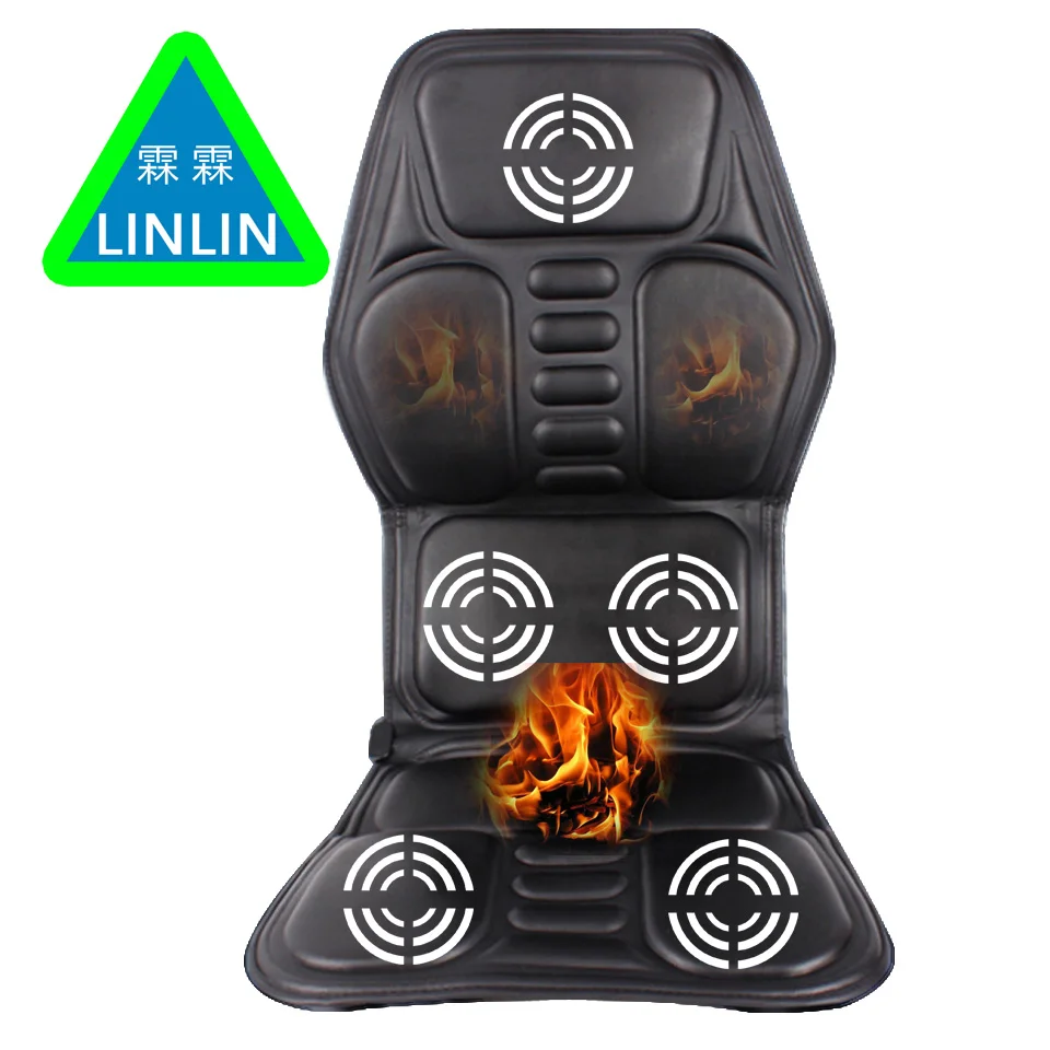 Автомобильный Массажный коврик для автомобиля дома офиса всего тела спины шеи