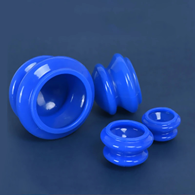 

Vacuum Cupping Anti Cellulite Silicone Therapy Solid Semenates Colors Facial Body Bank for Massage Set 4size Health Care Product